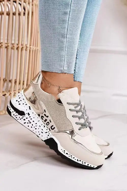 Leopard Print Women's Sneakers