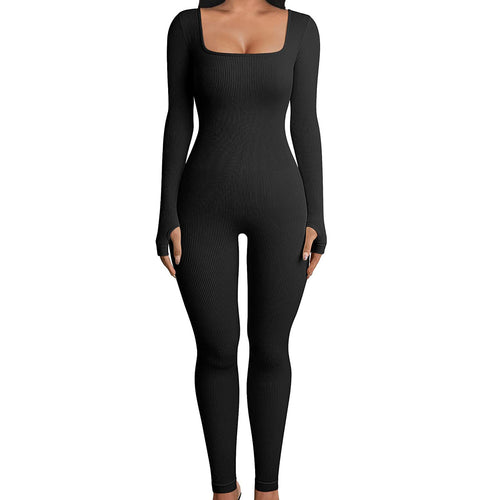 Urban Chic: One-Piece Thread Bodysuit in Dazzling Colors – Sizes S to 3XL