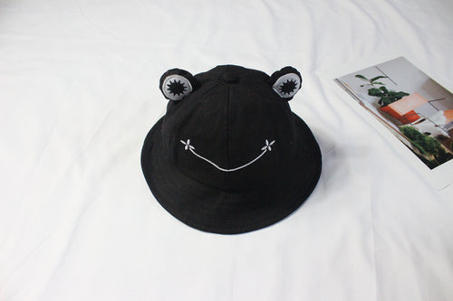 smiley bucket hat
