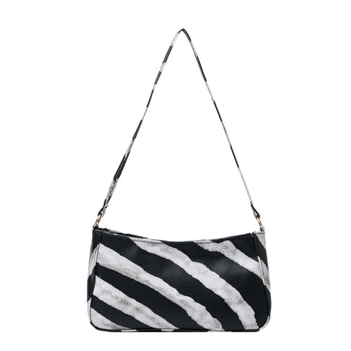 Black & White animal print Shoulder Bag
