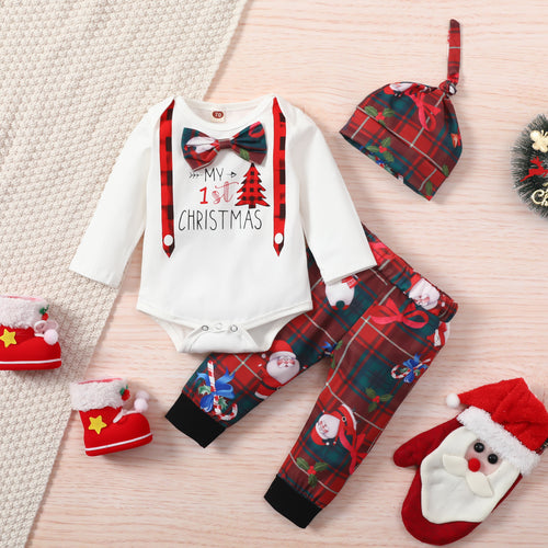 Infant Christmas Long-sleeved outfit