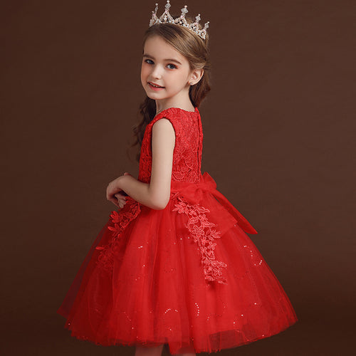 Puffy tulle princess skirt dress