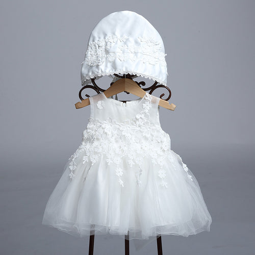 Infant girl princess lace dress