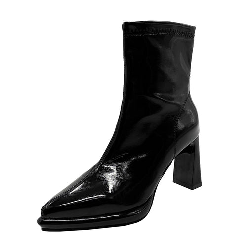 Women's Pointed toe heel Ankle Boots