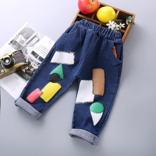 Boys' sports casual jeans
