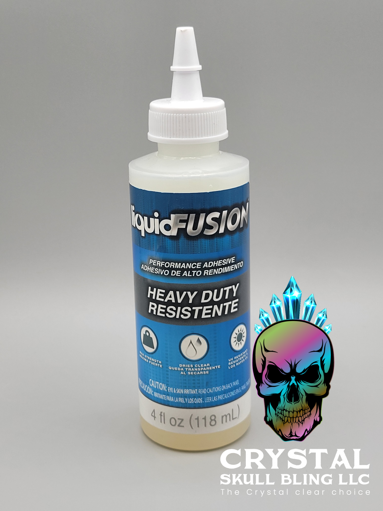 Liquid Fusion® Clear Urethane Adhesive 2FL oz. – Crystal Skull Bling LLC