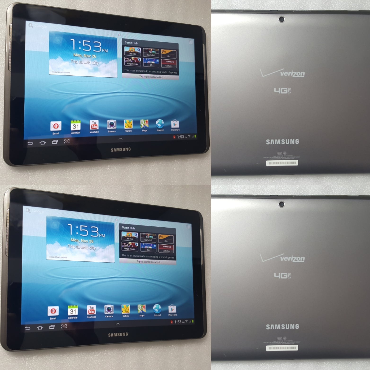 Mediador elegante Credencial Samsung Galaxy Tab 2 (8GB) 10.1in, Wi-Fi + 4G Cellular Unlocked Androi –  KenDoTronics