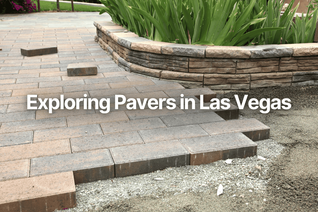 photo of pavers in progress of being installed