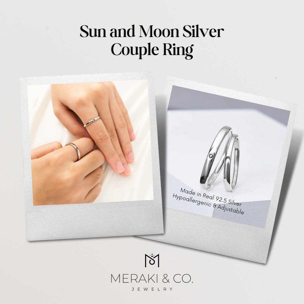 Silver Sun & Moon Ring 8-Pack  Moon ring, Moon design, Silver