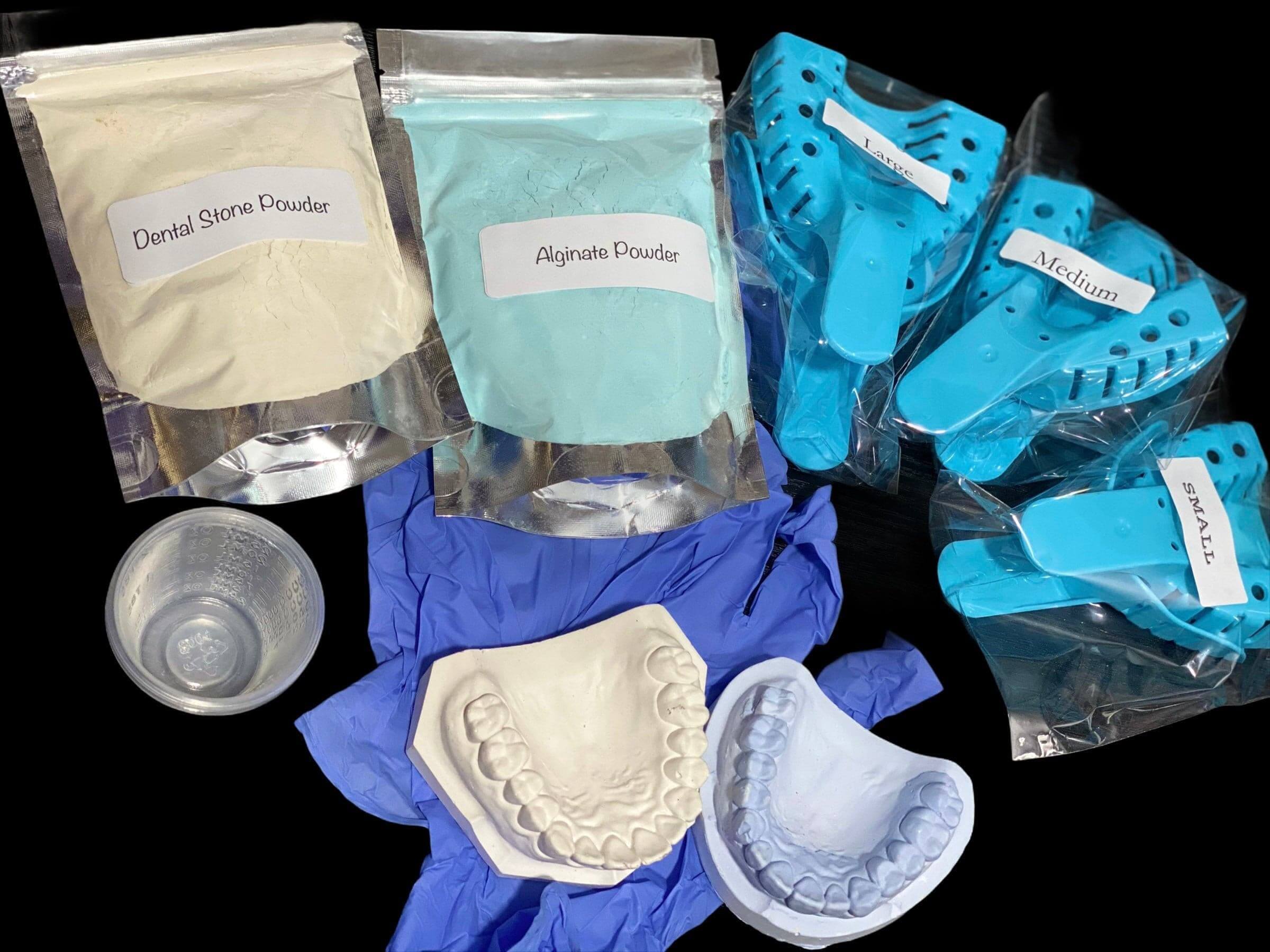DIY Tooth Molding Kit Taking Teeth Impression Mold Cast Oral Full Mouth  Whitening Products Alginate Gypsum