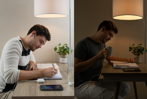 luxury desk used for working day and night