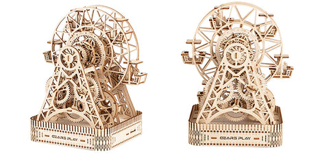 Fifijoy Ferris Wheel 3D Wooden Puzzle