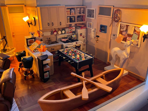 Fifijoy Joey's Apartment DIY Miniature House
