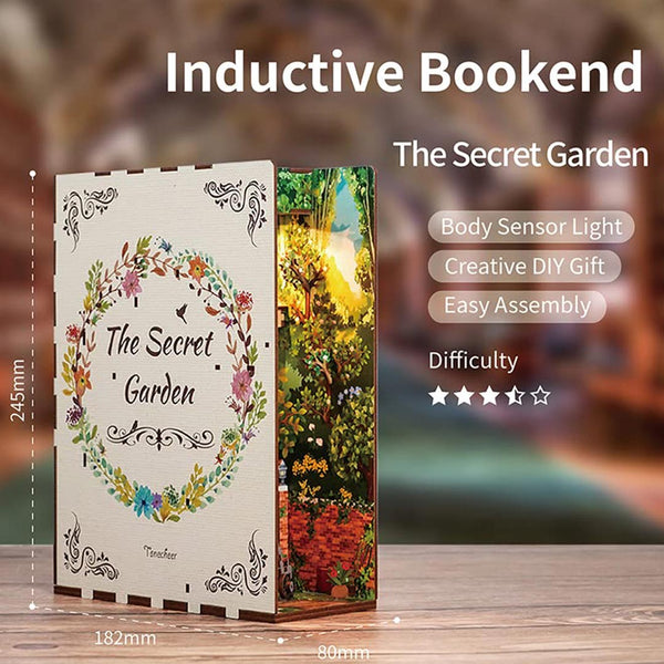 FIFIJOY Secret Garden Book Nook Insert Kit