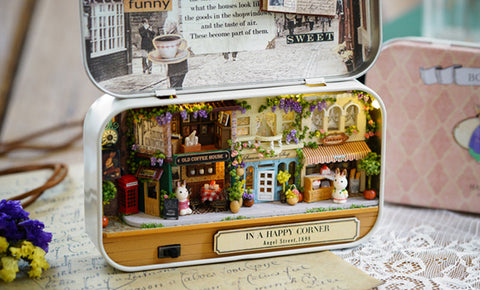 Fifijoy Box Theatre DIY Miniature Kit - Old Times Trilogy