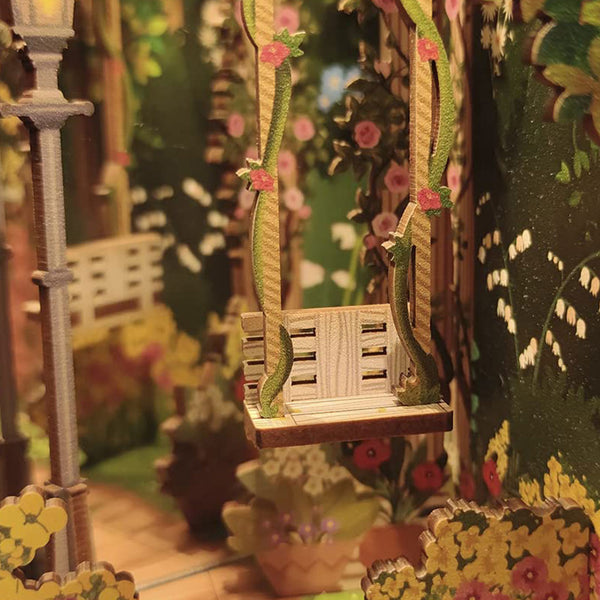 FIFIJOY Secret Garden Book Nook Insert Kit