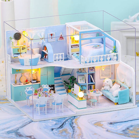 Fifijoy Cozy and Adorable Time  Dollhouse Miniature Kit