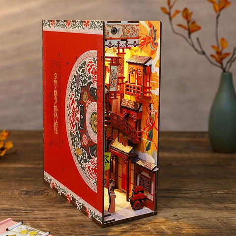Fifijoy Dreaming of Dunhuang 3D Wooden Booknook Kit