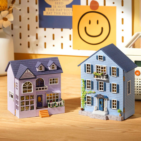 Fifijoy Happy House DIY Mini Dollhouse Kit