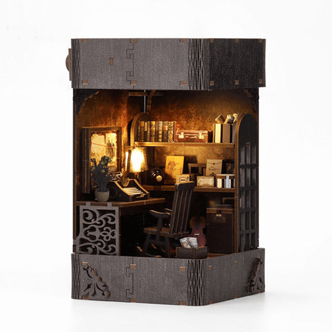 Fifijoy Micro Detective Agency 3D Booknook Shelf Inserts