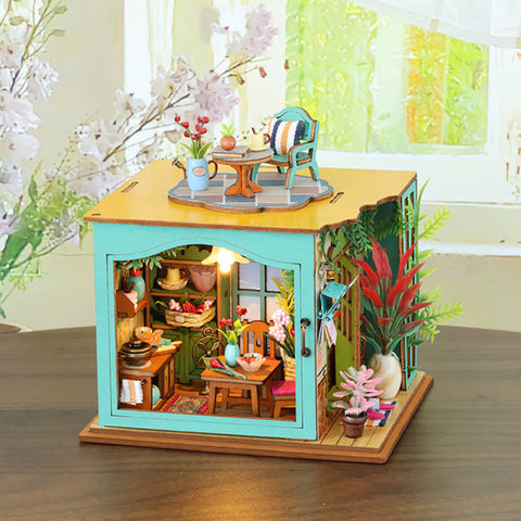 Fifijoy Tiny World Series DIY Miniature Dollhouse Kit