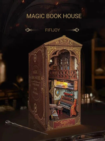 Magic Book House 3D Book Nook Kit – Fifijoy