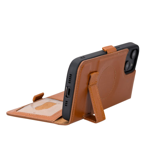 Decoded Leather Case for iPhone 14 - Brown