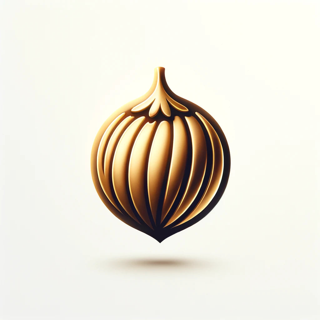 DALL·E 2024-04-01 14.50.11 - Design an icon featuring a hazelnut with a luxurious golden color against a white background. The hazelnut should be stylized and elegant, embodying a.webp__PID:81396610-8485-4091-9a76-3d9af0214e31