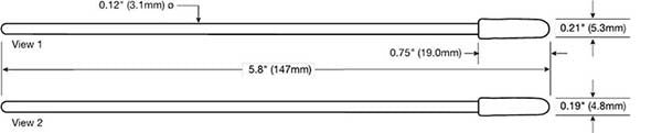 Coventry 36060 Swab Drawing