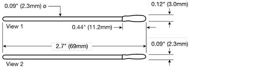 38040ESD Static Control Swabs