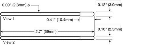 Coventry 48040ESD Swab Drawing