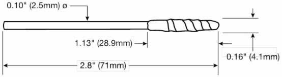 Coventry 51353 Diamond Swab Drawing