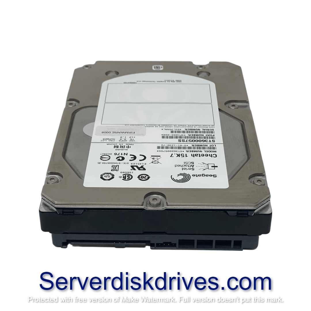 Seagate 3.5インチ内蔵HDD 600GB SAS 6G 15000rpm ST3600057SS