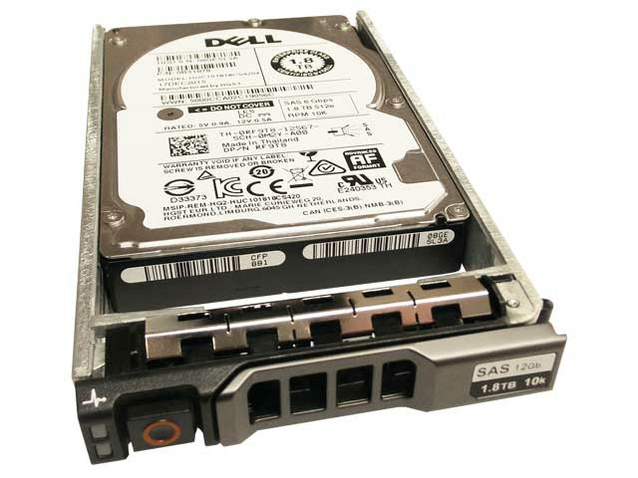 0KV02 HUC101812CSS200 Dell 1.2TB 10K 12G SAS SFF Hard Drive