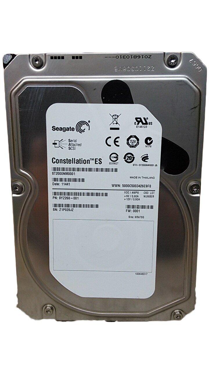 Seagate ST2000NM0001 2TB 7.2K SAS 6Gbps 3.5" Hard Drive