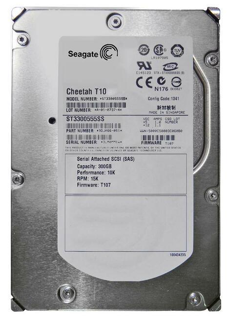 Seagate Cheetah T10 300GB 15000RPM SAS 3GB/S 3.5