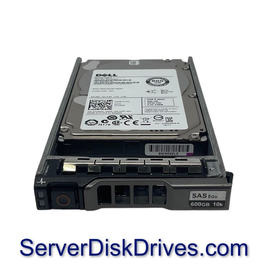 R610 | R620 | R630 | R710 | R720 | Dell 600GB 10K SAS 2.5