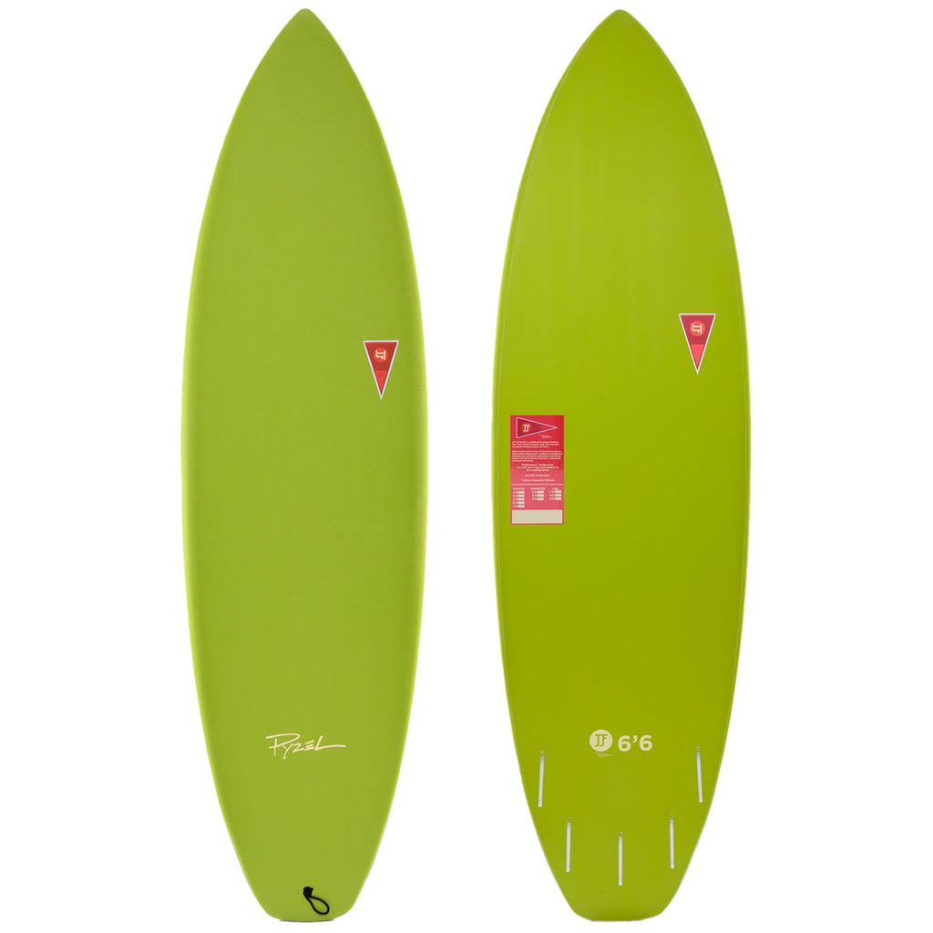 JJF by Pyzel Log Surfboard Red 9'0