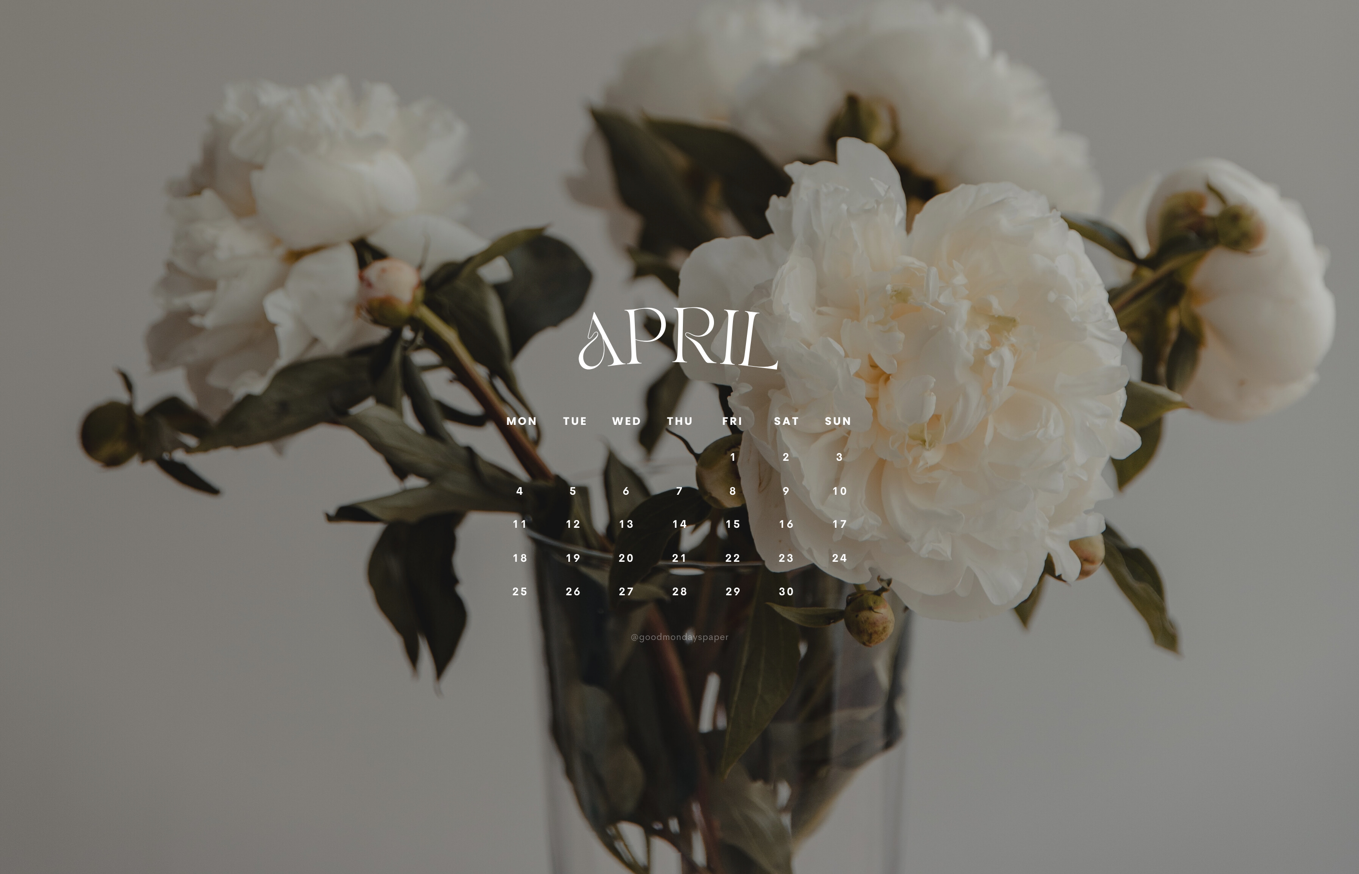 April 2022 wallpapers  55 FREE calendars for your desktop  phone