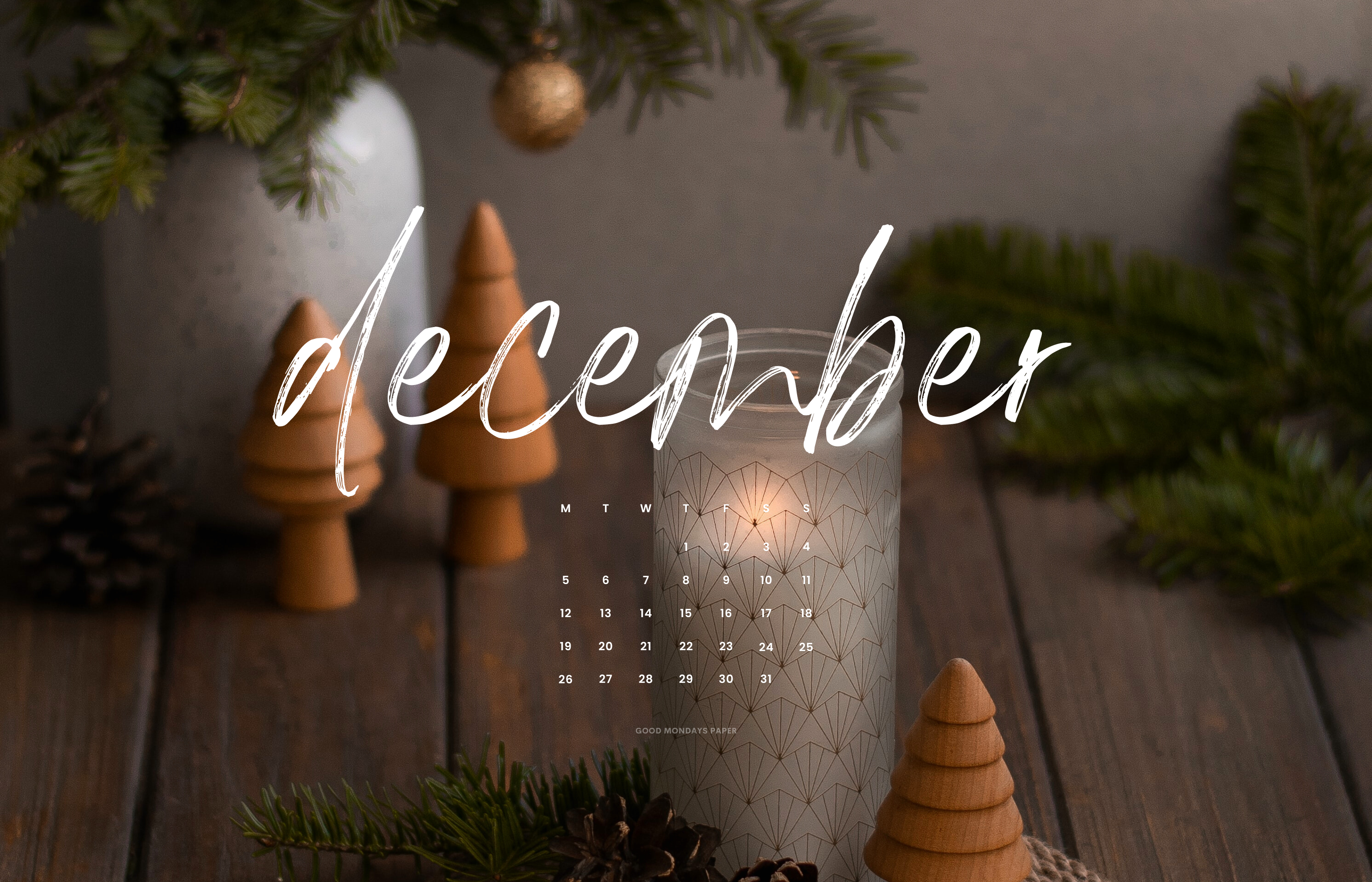 December 2018 Gingerbread House Calendar Wallpaper  Sarah Hearts
