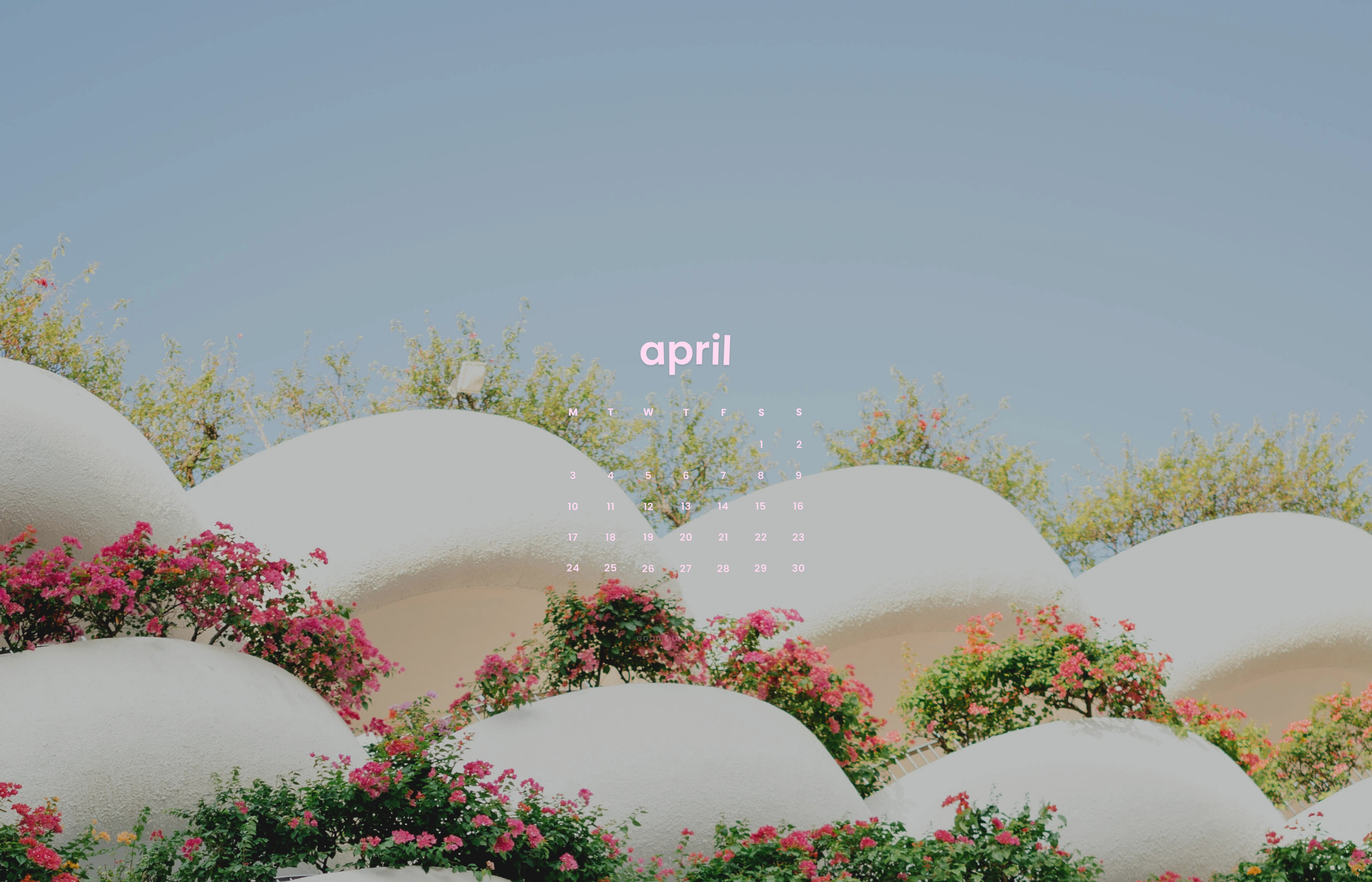 April Desktop Wallpaper  21 Cute  Free April 2024 Calendar Backgrounds
