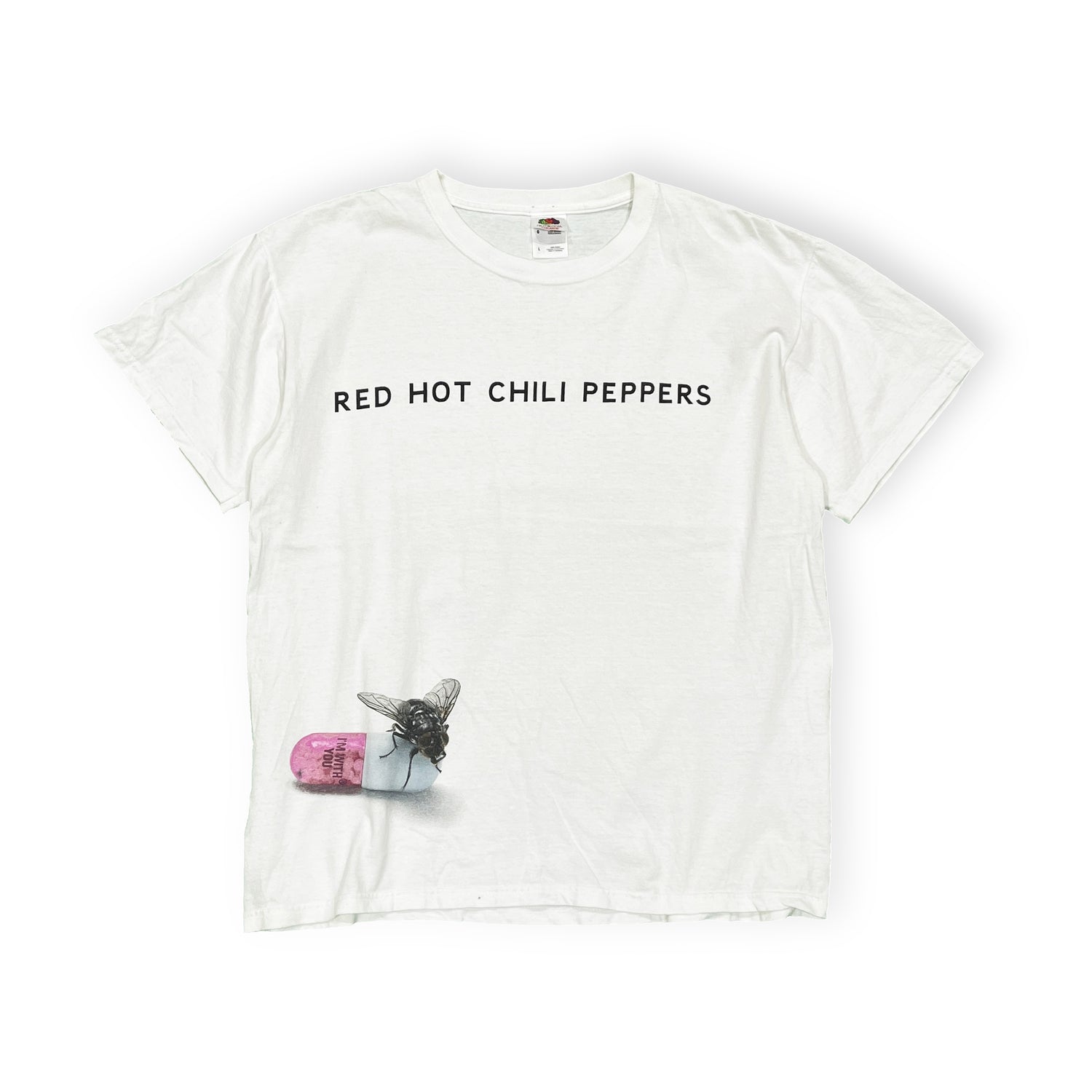 red hot chili peppers ラグランスリーブTシャツ 90s-