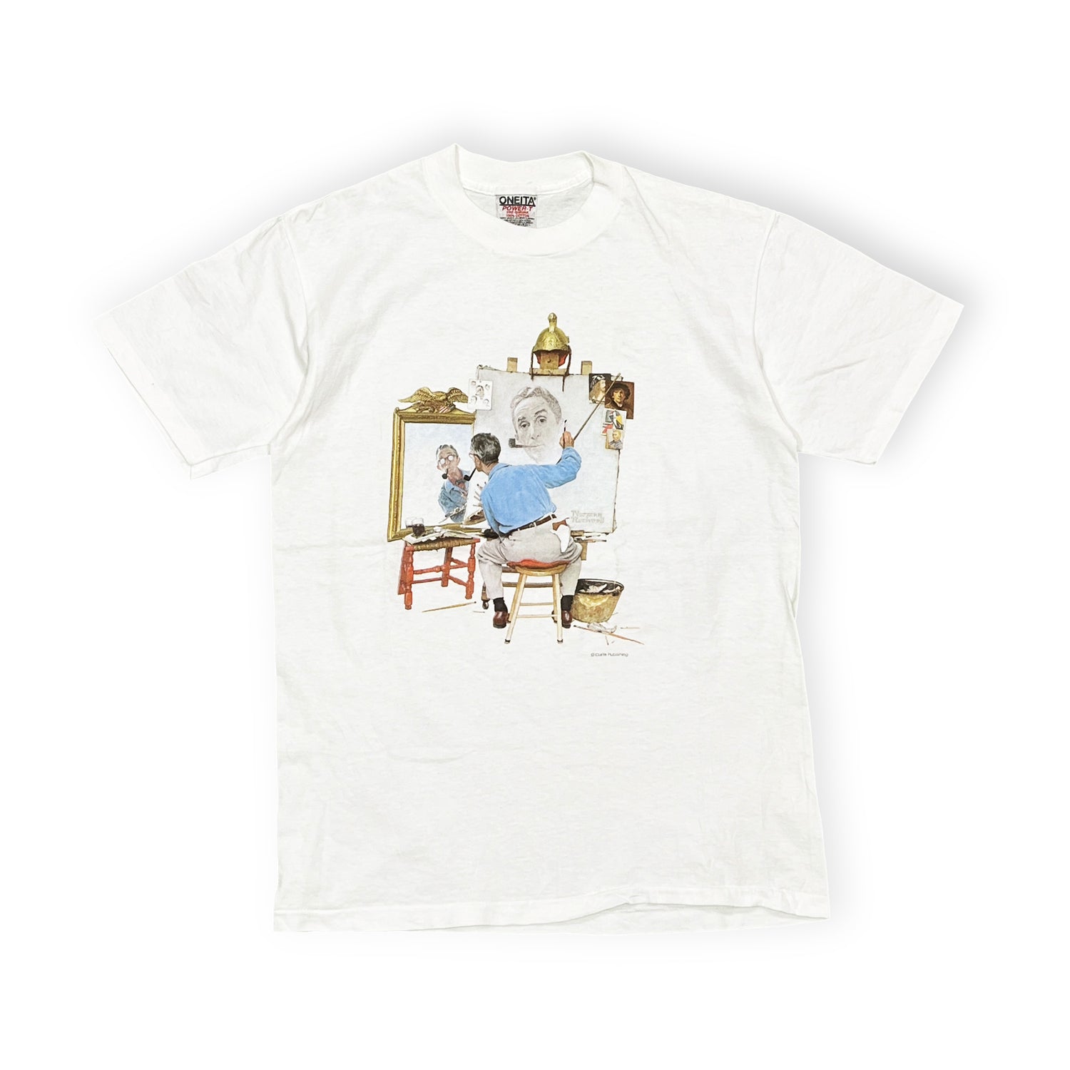 90's ONEITA Norman Rockwell T Size (M)