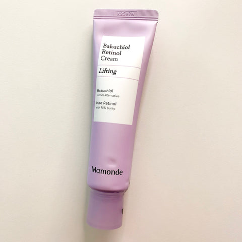 Mamonde Bakuchiol Retinol Cream fights the early signs of aging, wrinkles and fine lines with plant-derived Bakuchiol.