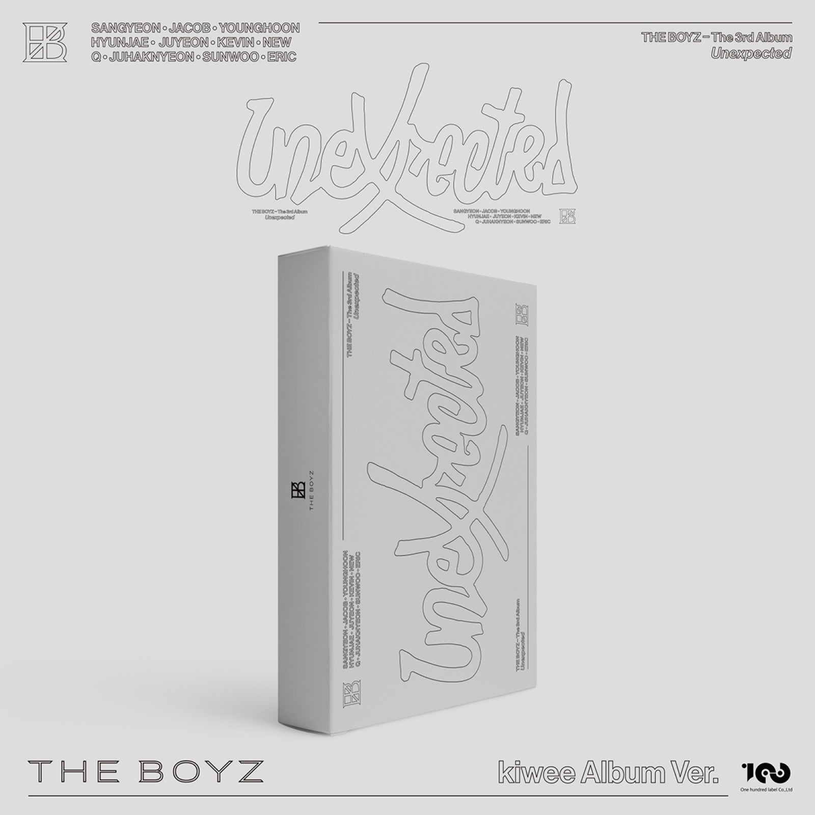 THE BOYZ - Unexpected / The 3rd Album (kiwee Album Ver.)