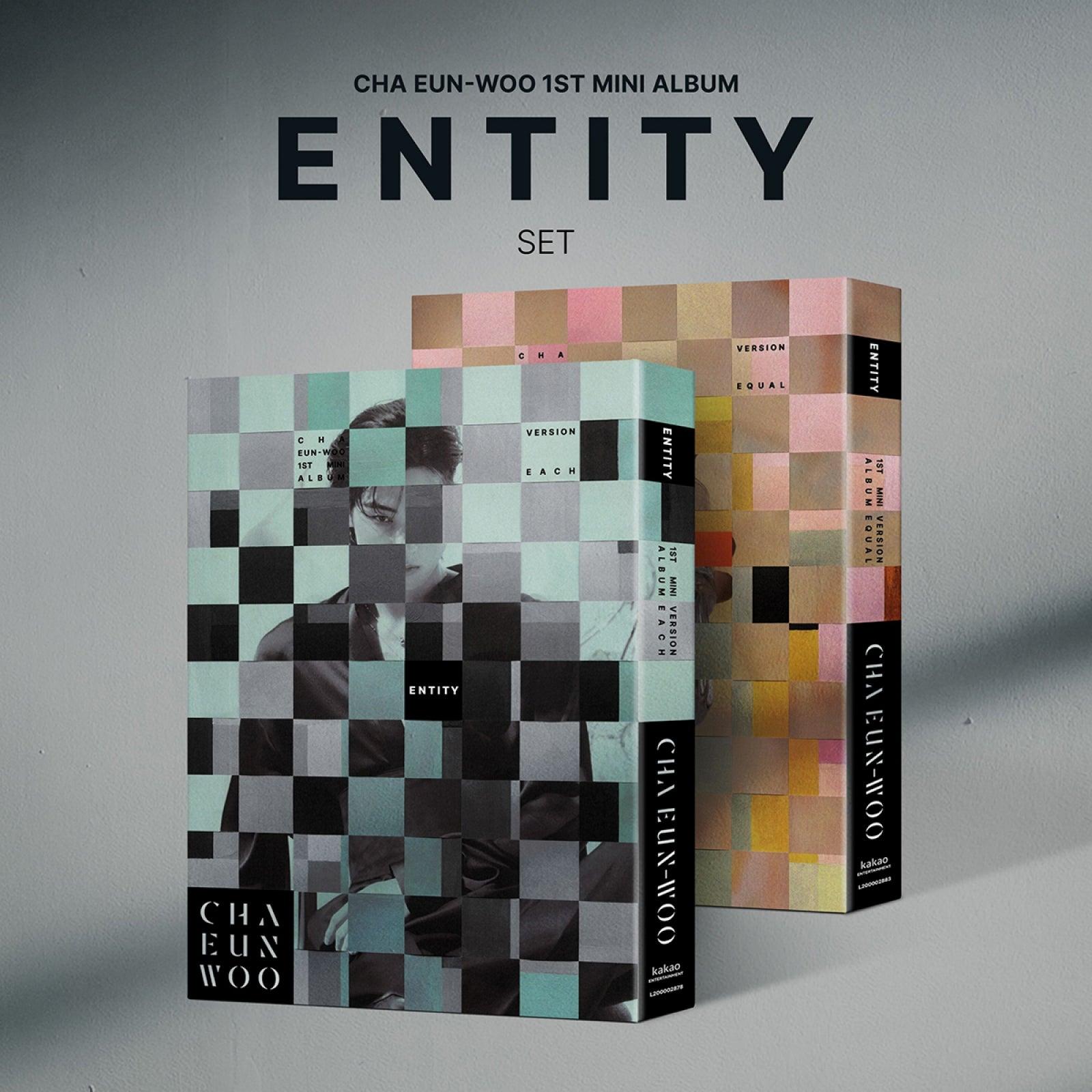 CHA EUN WOO - ENTITY / 1ST MINI ALBUM