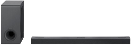 LG - 3.1.3 Channel Soundbar with Wireless Subwoofer, Dolby Atmos and DTS:X - Black