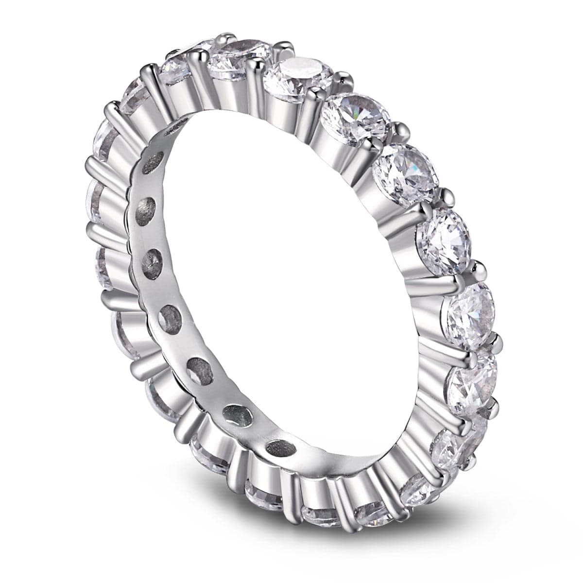 image for Dainty Round Eternity Band