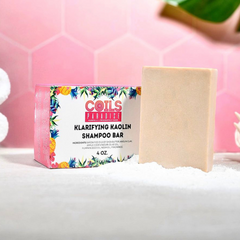 Coils in Paradise Klarifying Kaolin Shampoo Bar