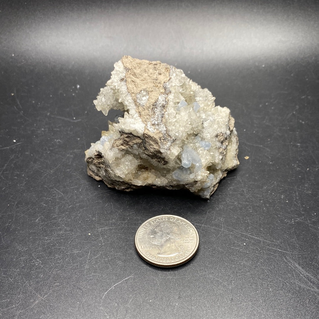 Celestine and Calcite Specimen - New York